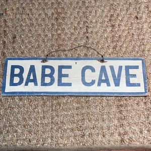 Babe Cave Wood Sign - Brandy Melville Original Sign